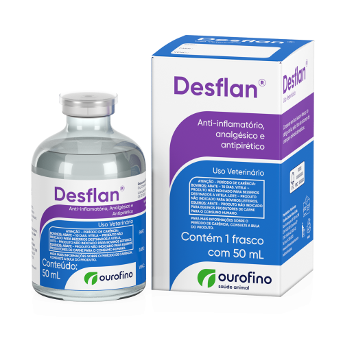 Frasco com 50 mL.