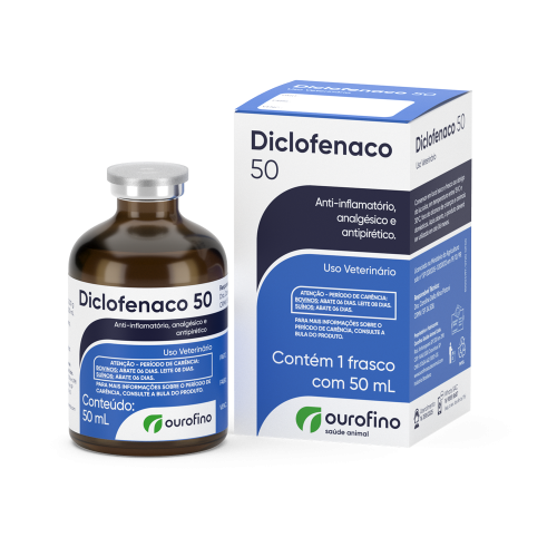 Frasco com 50 mL.